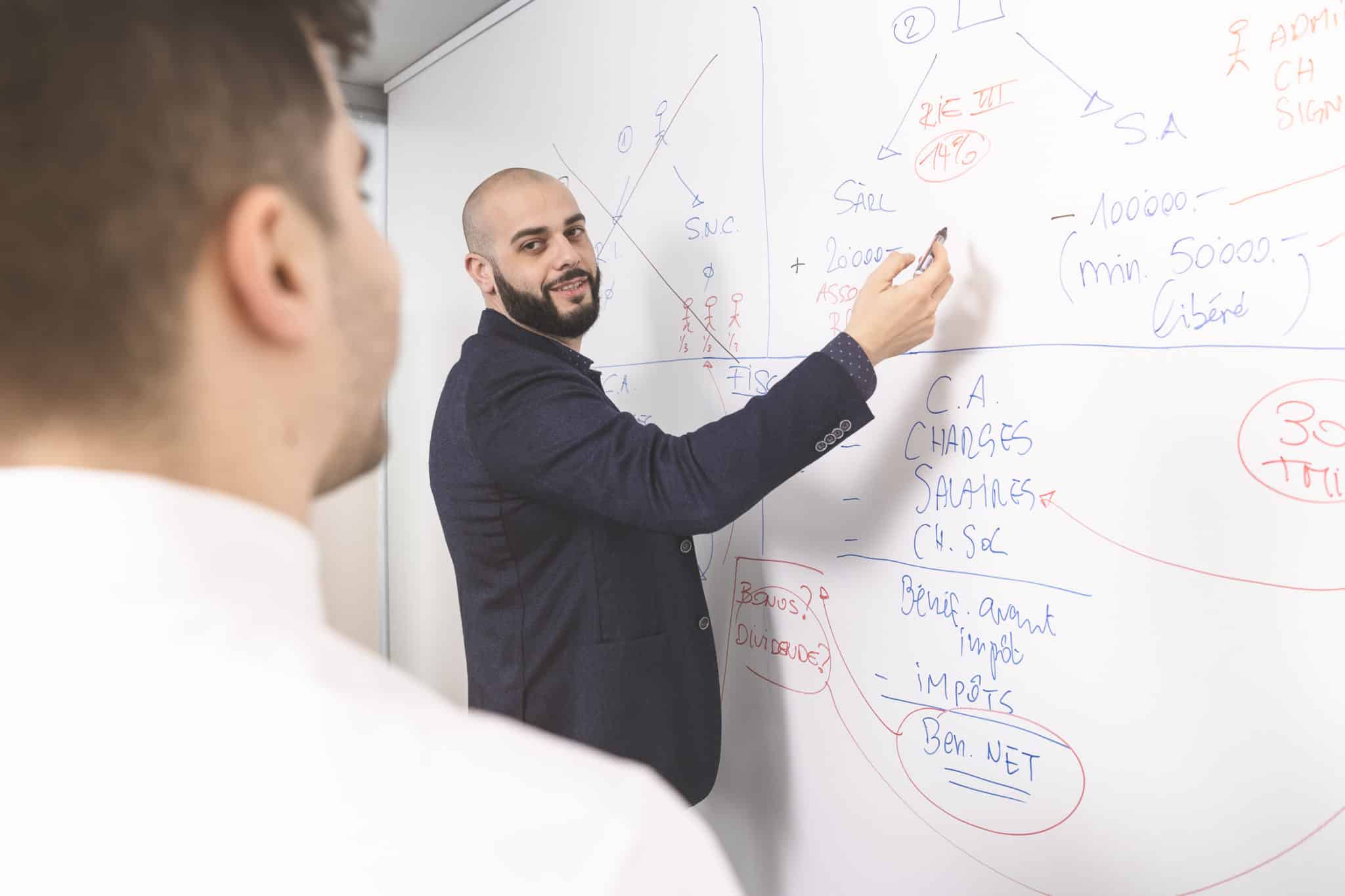 PLUS SA, Carlo Orsino et Patrick Bento de chez PLUS Fiduciaire, comptable, expert fiscal à Lausanne